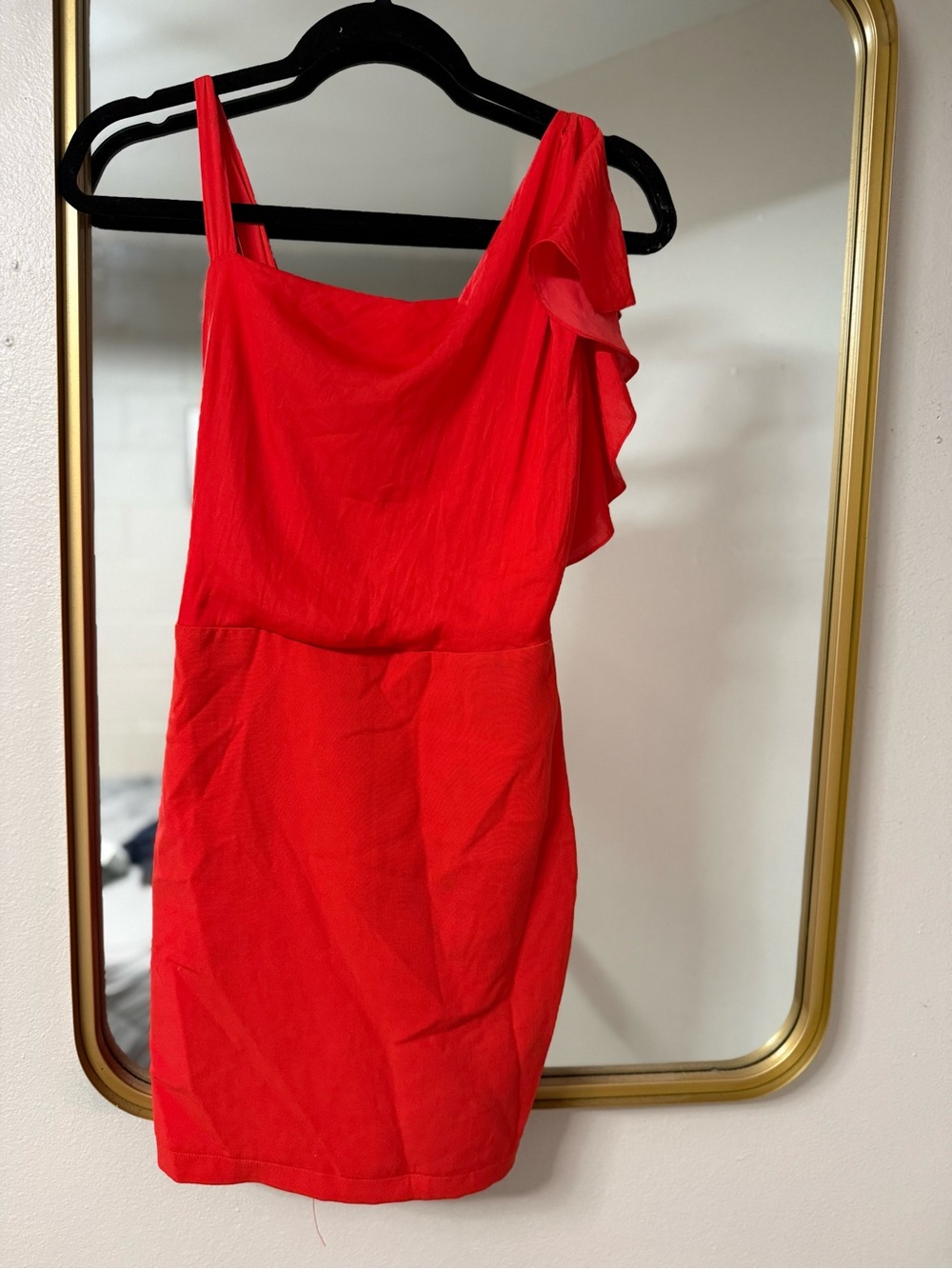 Armani Exchange Bright Red Dress